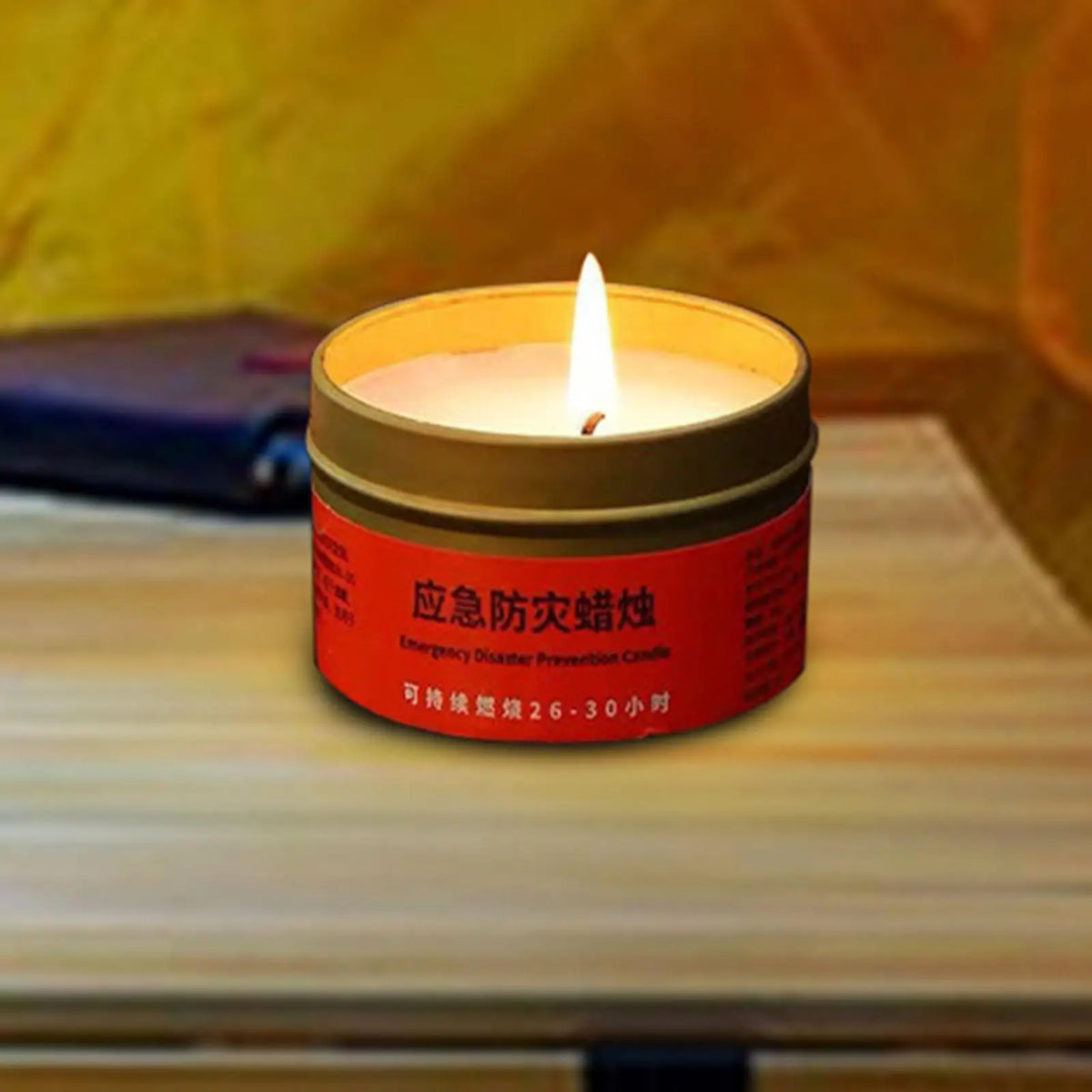 Windproof Emergency Survival Candle – Unscented, Long-Lasting Emergency Survival Candle SPOT