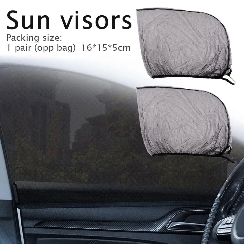 Car Window Mesh Screen – Sun & Bug Shield for Camping Car Window Screen SPOT