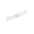 Adjustable Clear Plastic Drawer Dividers & Organizers 1/4/6-Pack Drawer Organizer SPOT 1pc