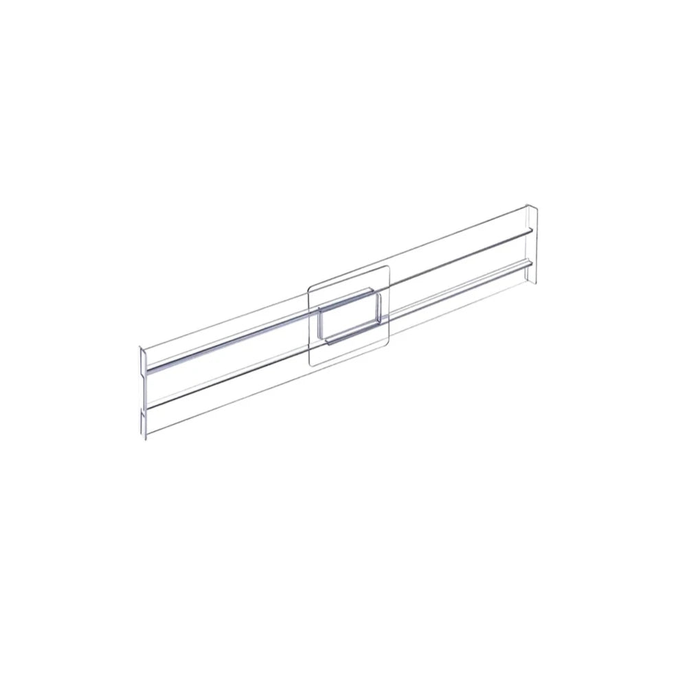 Adjustable Clear Plastic Drawer Dividers & Organizers 1/4/6-Pack Drawer Organizer SPOT 1pc