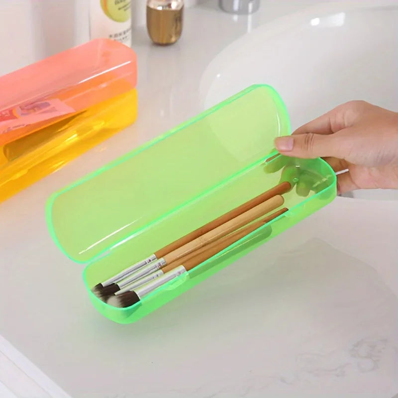 Travel Toothbrush & Toothpaste Storage Case – Waterproof Toothbrush Travel Case SPOT