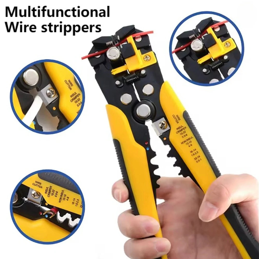 Wire Stripper Crimper & Cable Cutter Multifunctional Pliers Wire Stripper Pliers SPOT