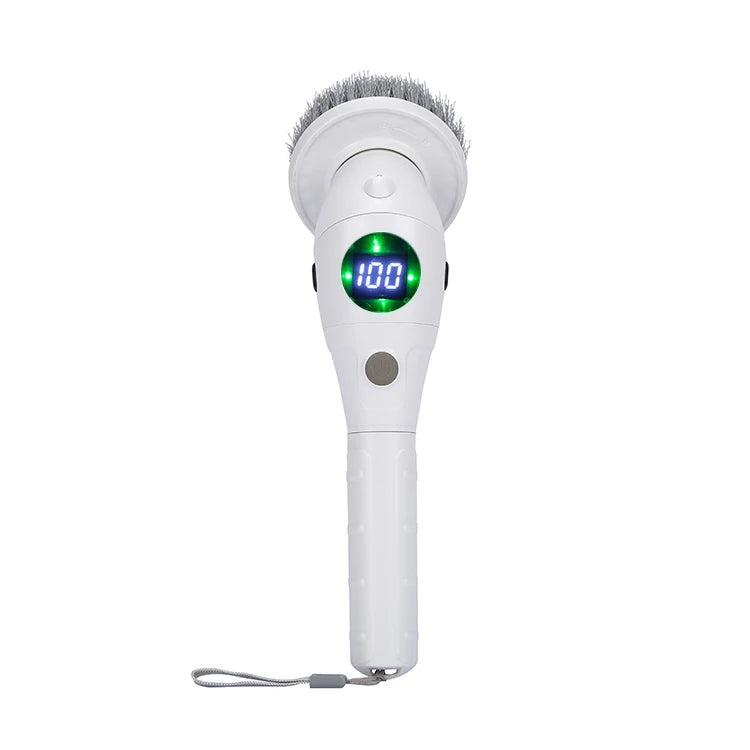 8-in-1 Cordless Electric Spin Scrubber with LED Night Light Electric Spin Scrubber SPOT