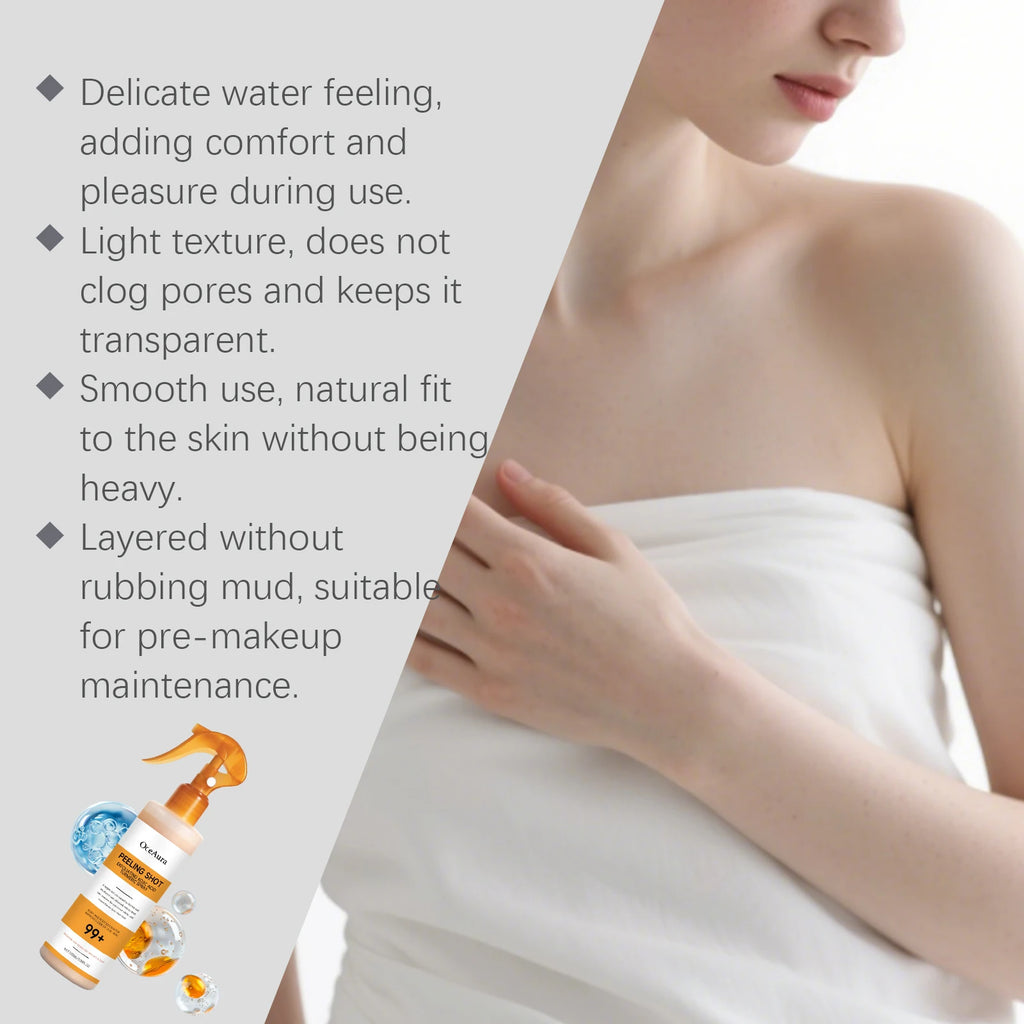 OceAura Kojic Acid Turmeric Exfoliating Body Spray 100ml Body Exfoliating Spray SPOT