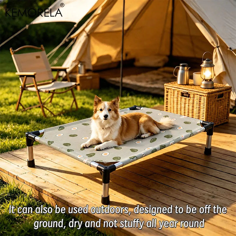 Elevated Pet Cot – Off-Ground Cooling Bed for Dogs & Cats Elevated Pet Cot SPOT