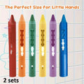 Washable Bath Crayons Set – Bathtub Markers for Toddlers Bath Crayons Set SPOT 2set 12pcs