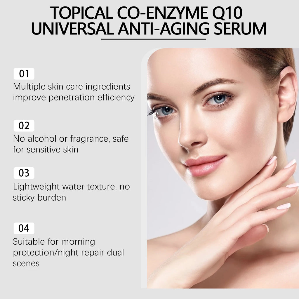 Hoygi CoQ10 Face & Neck Firming Serum – Anti-Aging 30ml Face & Neck Serum SPOT