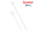 Metal Sewing Loop Turner Hook – Fabric Tubes, Straps & DIY Sewing Tool SPOT 2pcsset