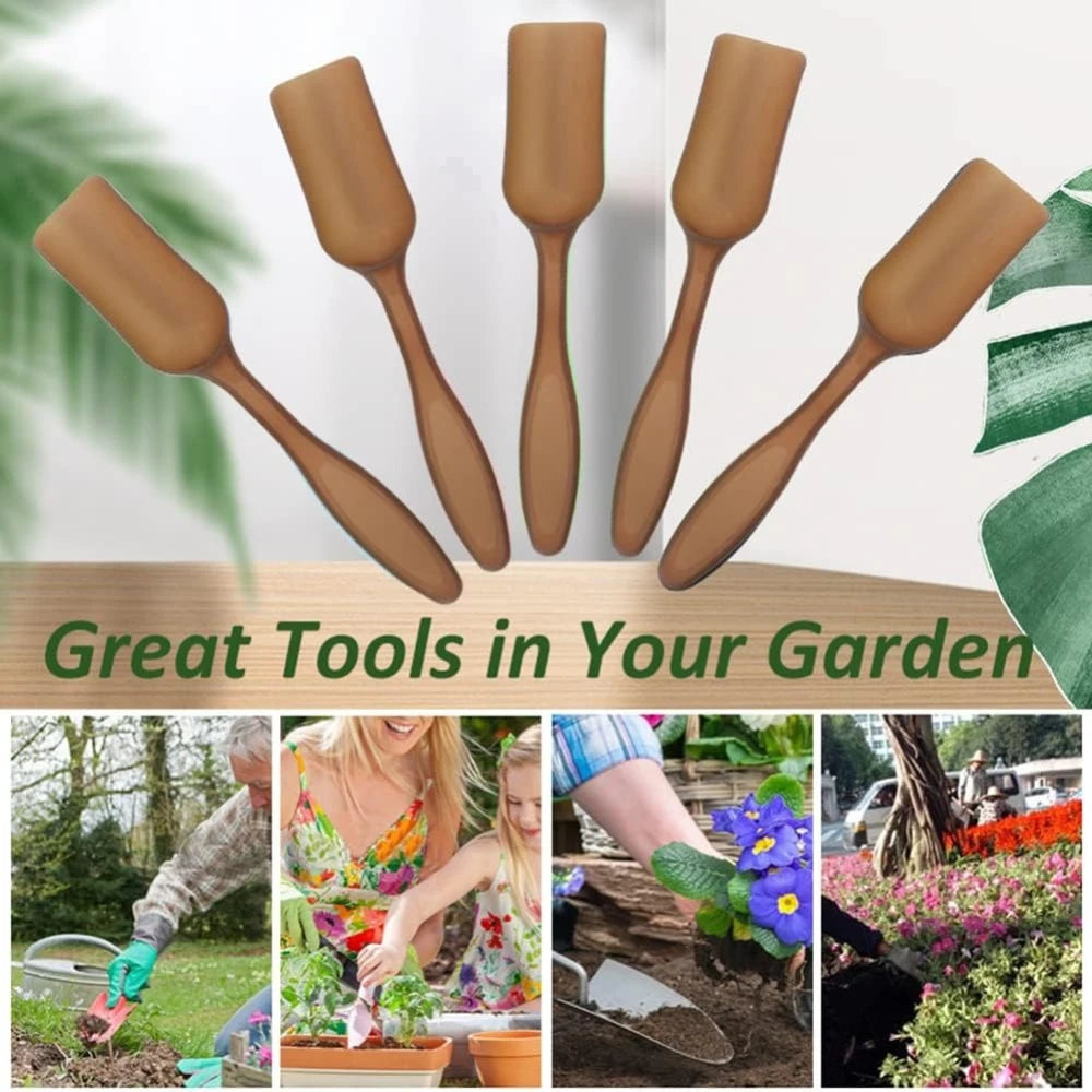 30-Pack Mini Plastic Garden Scoops – Soil & Tea Leaf Spoons Garden Hand Tools SPOT