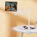 360° Rotatable Bedside Phone & Tablet Holder Stand | Lazy Mount Phone Tablet Stand SPOT WHITE