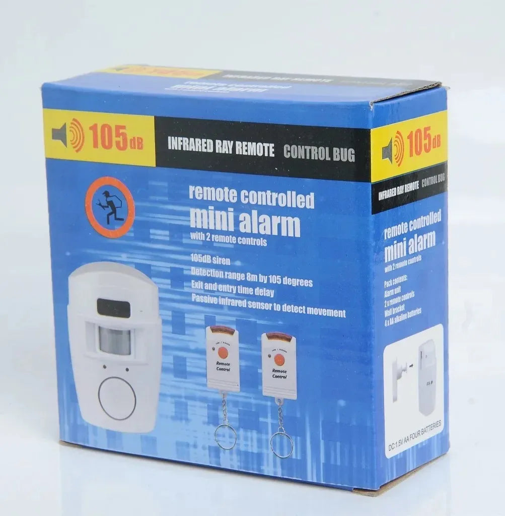 Wireless Motion Sensor Alarm & 2 Remotes – Home Security System Motion Sensor Alarm SPOT A