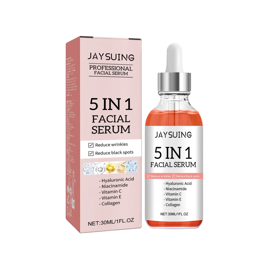 5-in-1 Skincare Set – Serum, Face Cream & Collagen Eye Patches Skincare Gift Set SPOT Facial Serum