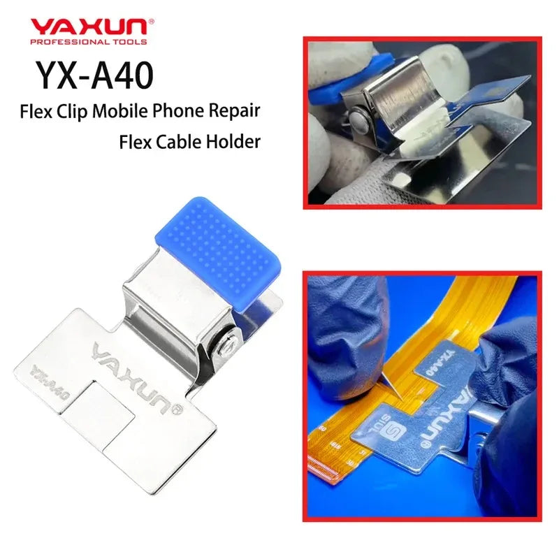 YAXUN YX-A40 PCB Soldering Clamp & Flex Cable Holder PCB Repair Clamp SPOT
