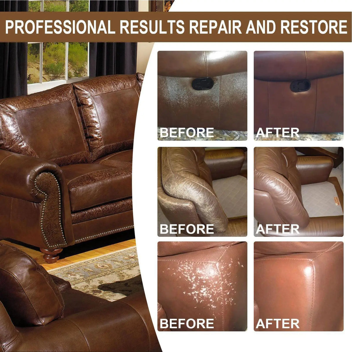 20ml Leather Repair Gel – Fix Scratches, Cracks & Tears Leather Repair Gel SPOT