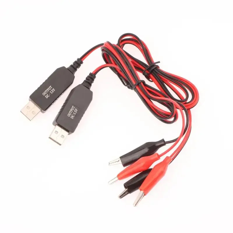 USB to DC Power Converter Cable 5V to 1.5V 3V 6V 9V 12V DC Power Converter Cable SPOT