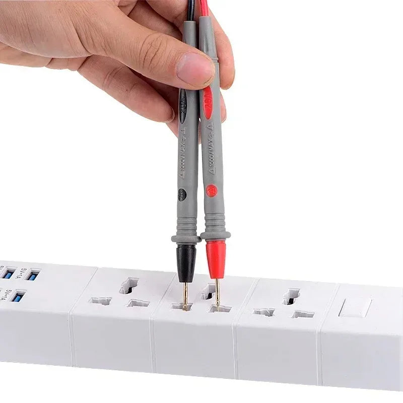 Multimeter Test Leads 10A Gold-Plated Tips & Crocodile Clips Multimeter Test Leads SPOT