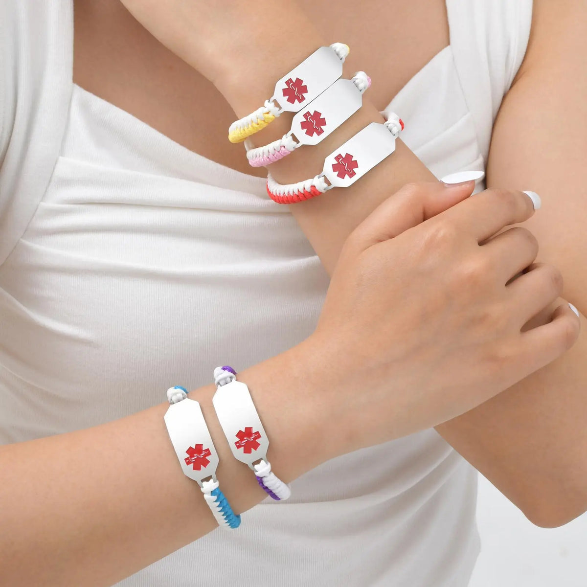 Personalized Medical Alert ID Bracelet – Free Engraving ID Bracelet SPOT