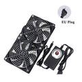 Exhaust Cooling Fan with Switch Cable for PC Server & Router PC Exhaust Cooling Fan SPOT 2 Fan