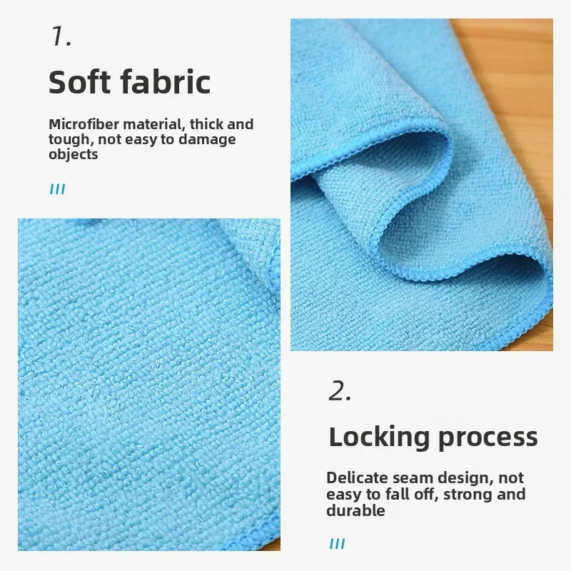 40-Pack Microfiber Cleaning Cloths – Absorbent & Lint-Free Microfiber Cleaning Cloths SPOT