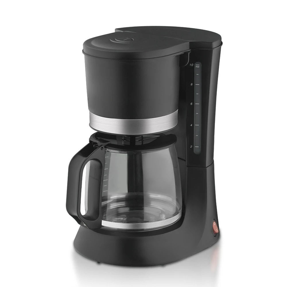 DUTRIEUX Automatic Drip Coffee Maker – Timer, Home & Office Drip Coffee Maker SPOT black 100V-240V UK Plug