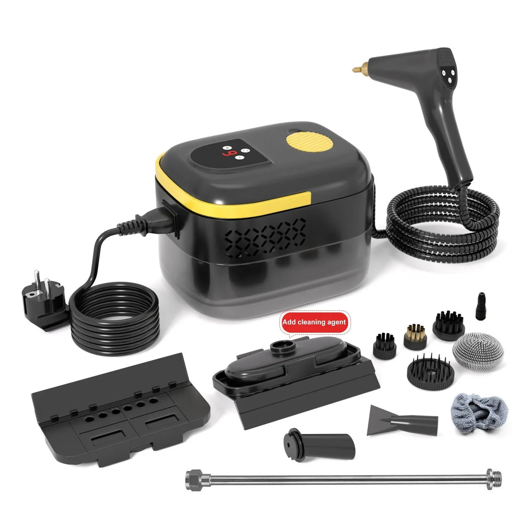 NOCCLILI 1500W Steam Cleaner – Kitchen Hood & Car Detailing Steam Cleaner SPOT EU 100V-240V EU Plug