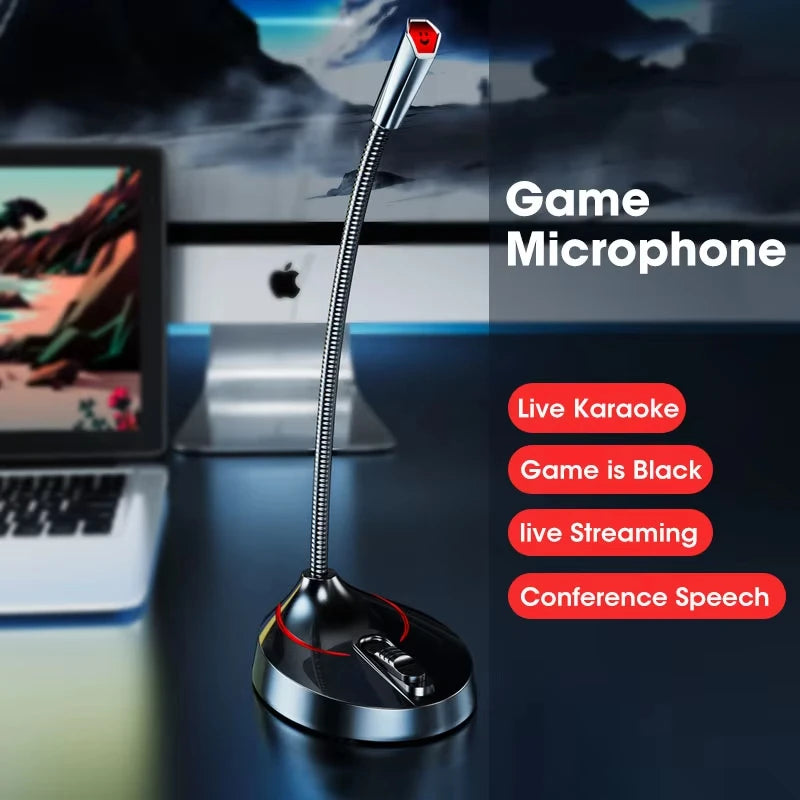 Mini 3.5mm Wired Condenser Microphone for PC & Laptop Condenser Microphone SPOT