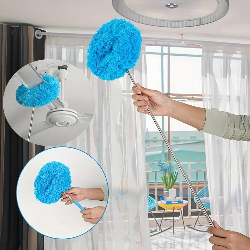 Microfiber Ceiling Fan Duster – Extendable Cleaning Brush Microfiber Duster Brush SPOT