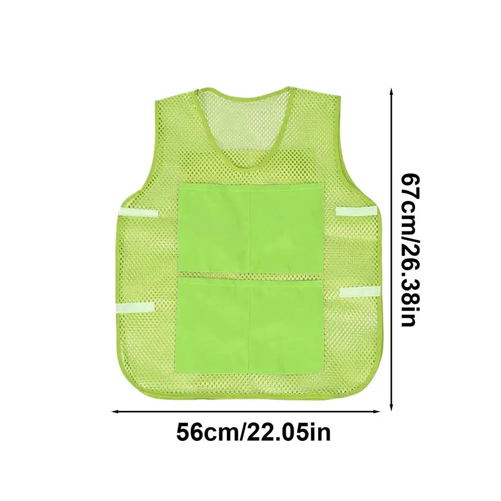 Ice Cooling Vest with 8 Ice Packs – Outdoor Summer Cooler Ice Cooling Vest SPOT Green