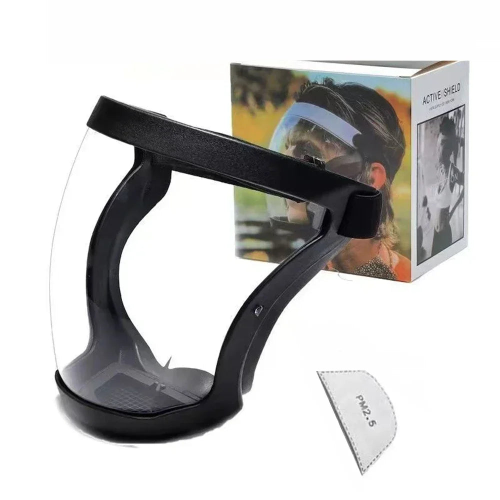 Transparent Anti-Fog Face Shield – Splashproof Safety Mask Safety Face Shield SPOT As Show
