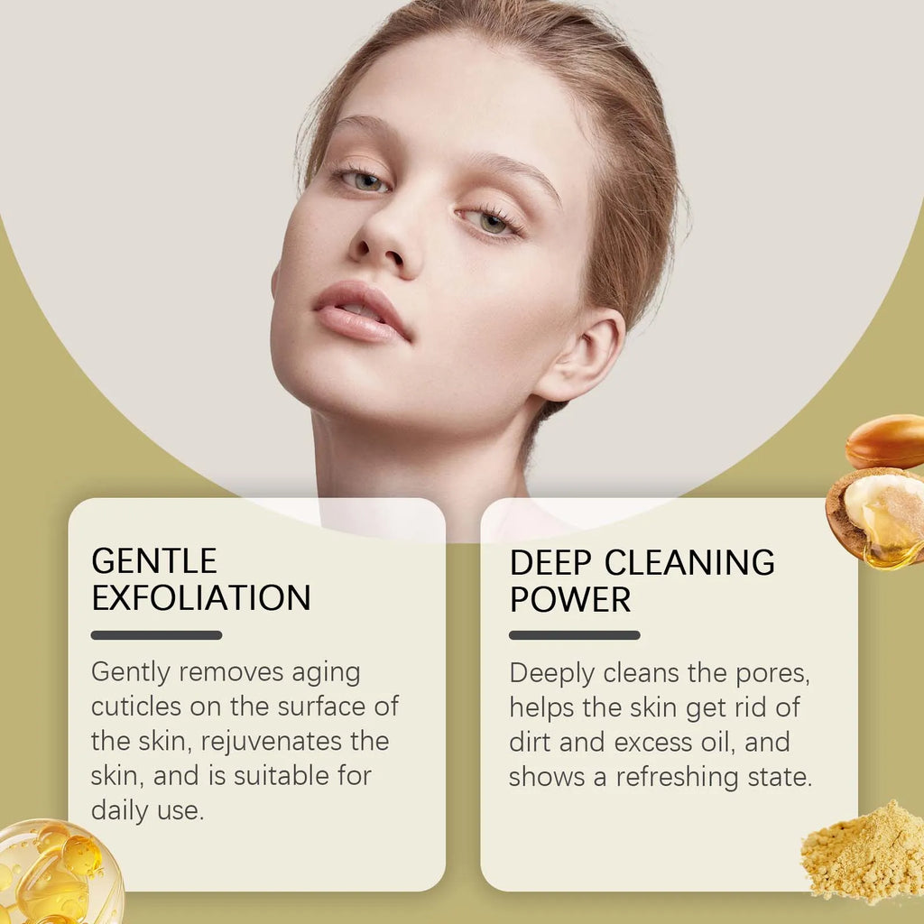 Hoygi Deep Cleansing Facial Scrub – Exfoliate & Hydrate 50g Facial Exfoliating Scrub SPOT
