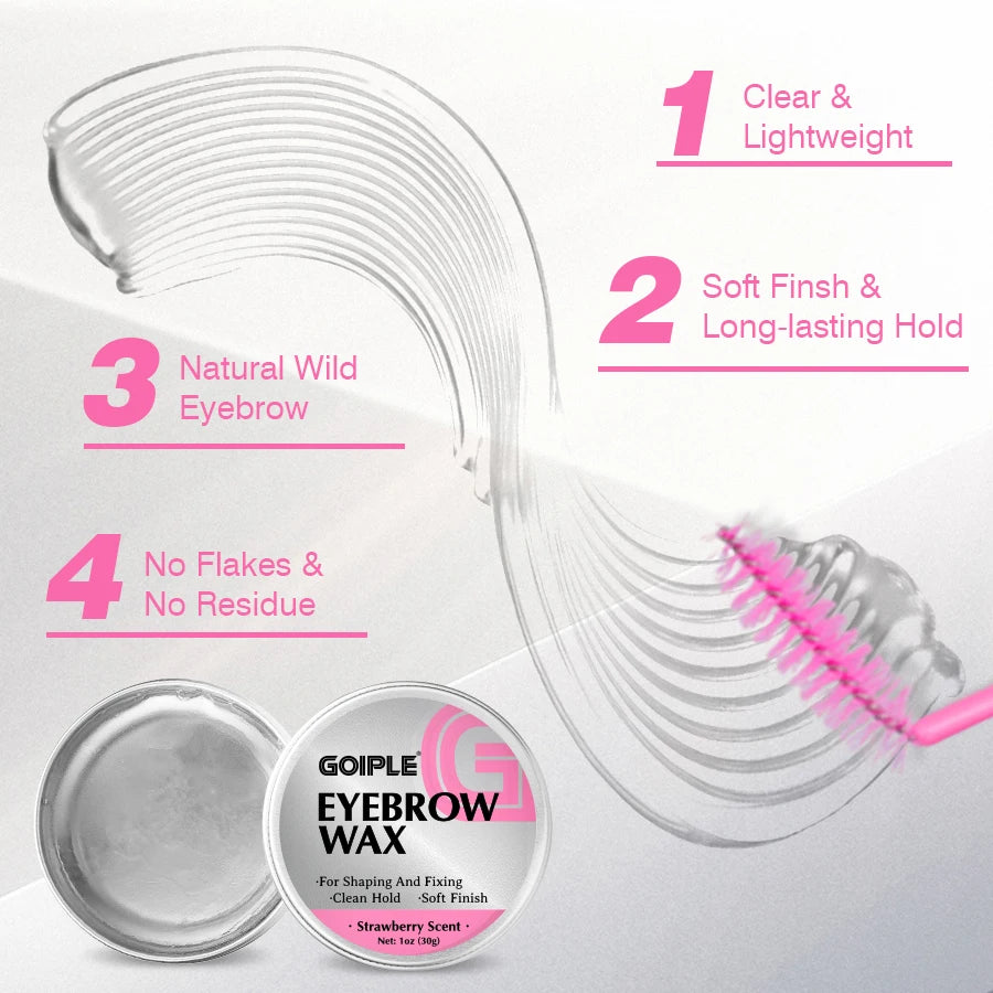 Goiple 3D Brow Pomade Gel – Fast-Drying Eyebrow Styling Cream Eyebrow Pomade Gel SPOT