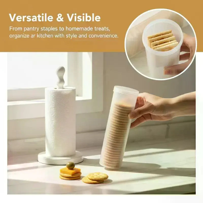 Stackable Airtight Food Storage Container – Flip-Top Lid Food Storage Container SPOT