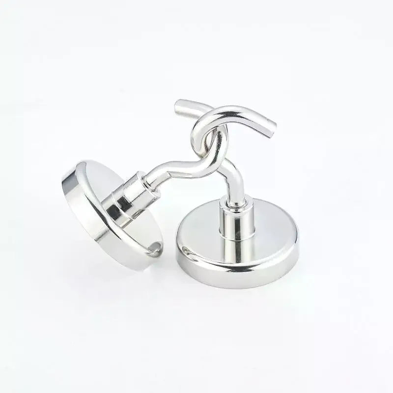 Heavy-Duty Magnetic Hooks – Electroplated, Damage-Free Magnetic Hooks SPOT