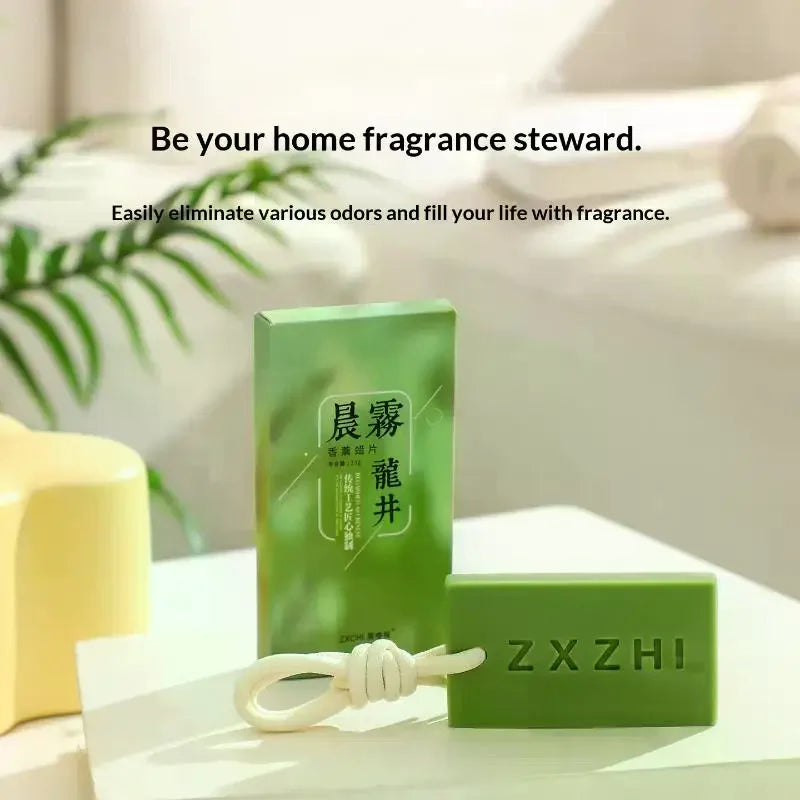 Longjing Tea Solid Wax Aromatherapy Tablet Pendant | Air Freshener Solid Air Freshener SPOT