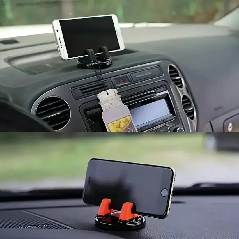 VIKEFON Silicone Car Dashboard Phone Mount – Universal 7cm Car Phone Mount SPOT