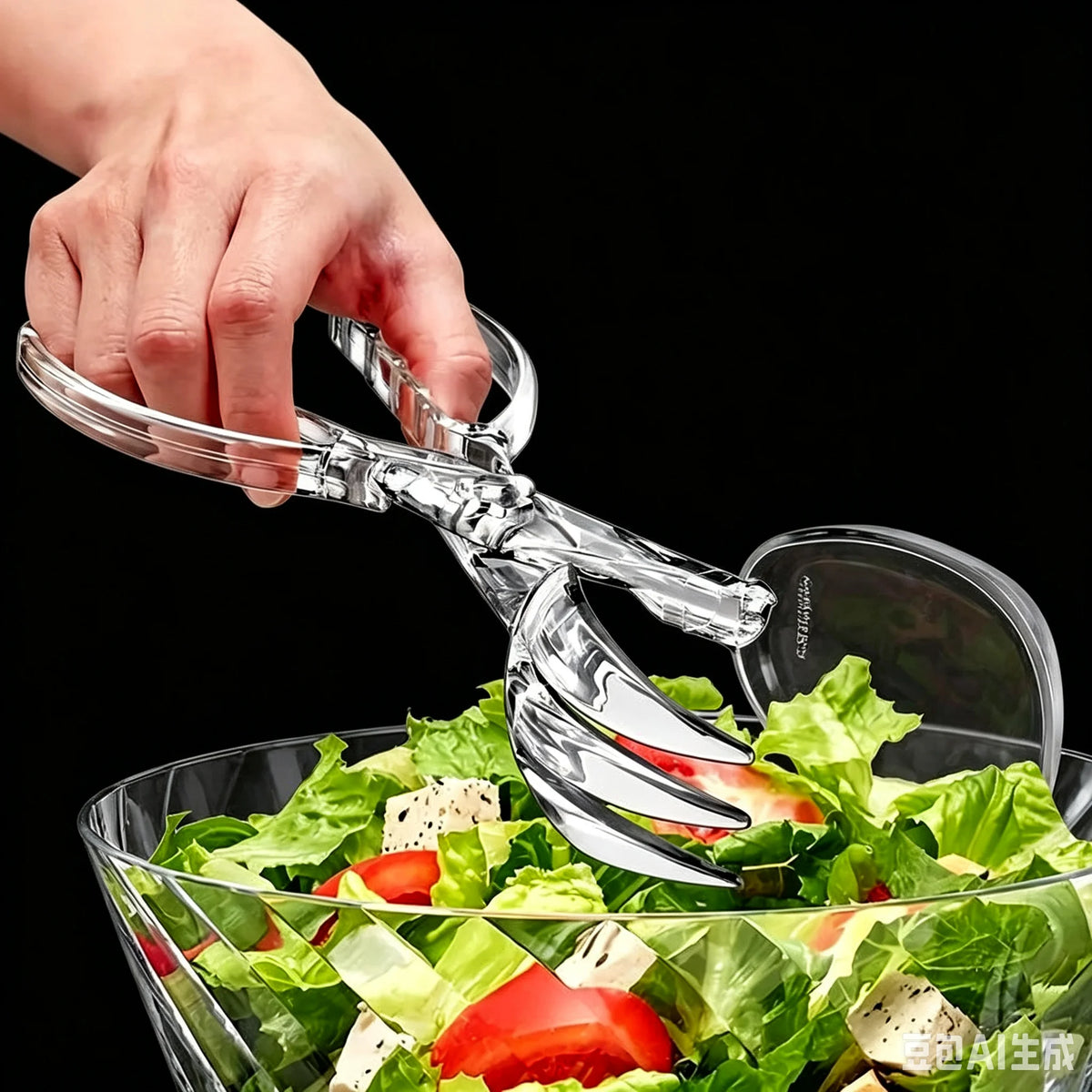 Anti-Slip Food Serving Tongs – Salad, BBQ & Buffet Clips Kitchen Serving Tongs SPOT