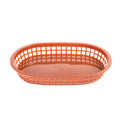 Plastic Fast Food Serving Basket – Fries, Burgers & Deli Tray Food Serving Basket SPOT Light brown