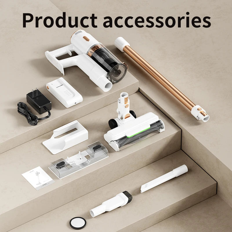 Wireless Handheld Vacuum 12000Pa LCD Wet & Dry Bagless Handheld Vacuum Cleaner SPOT