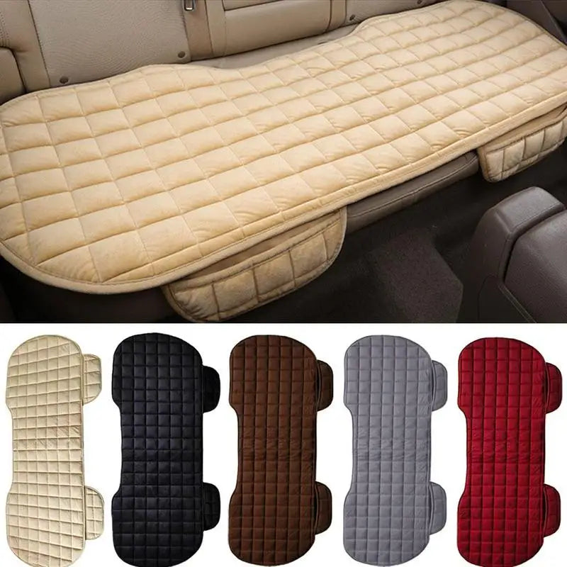 Thickened Velvet Car Rear Seat Cover – Universal Non-Slip Winter Car Seat Cover SPOT