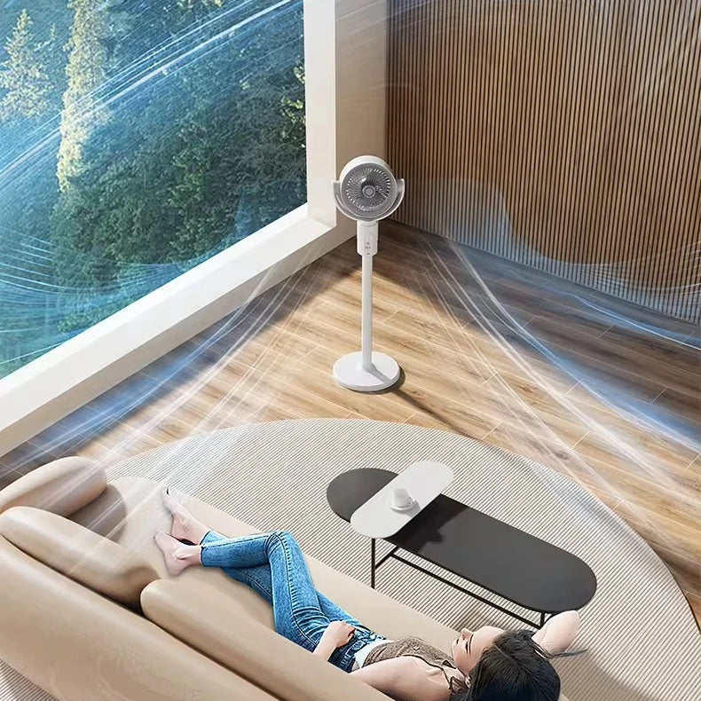 Air Circulation Fan – Adjustable Height, Remote, 5 Speeds Air Circulation Fan SPOT