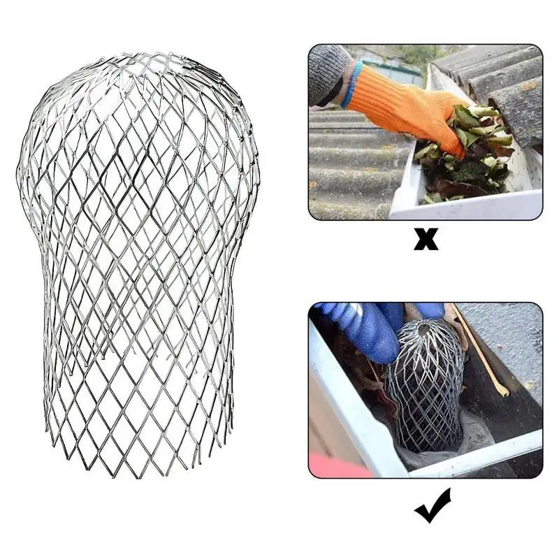3-Inch Gutter Downspout Filter – Leaf & Debris Guard Gutter Downspout Filter SPOT