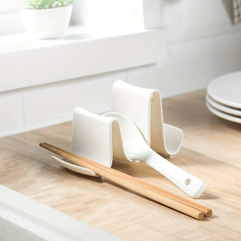 Wave Design Kitchen Organizer – Pot Lid & Utensil Rack Kitchen Utensil Rack SPOT