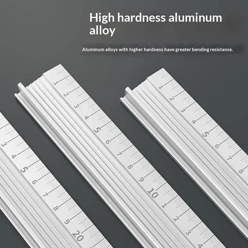 Aluminum Alloy Ruler – Anti-Slip, Cut-Safe, No Ink Bleed Aluminum Alloy Ruler SPOT
