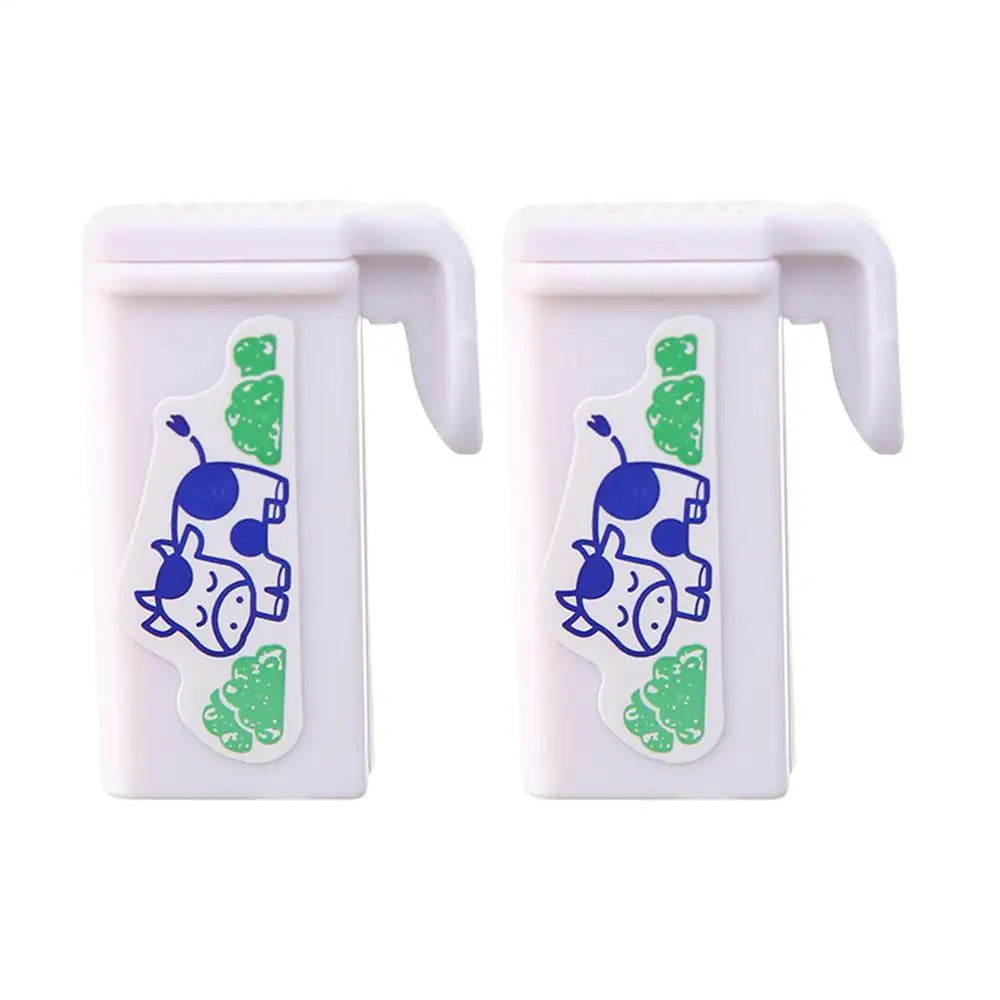 2-Pack Milk Carton Sealing Clips – Leak-Proof Bag Sealer Food Sealing Clip SPOT A