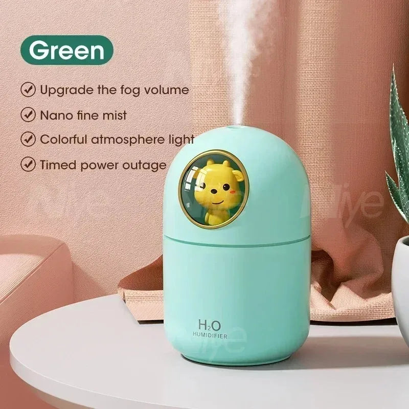 300ml Mini USB Car Humidifier & Aromatherapy Diffuser USB Car Humidifier SPOT