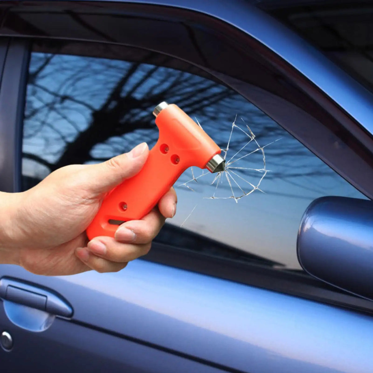 Car Emergency Safety Hammer – Window Breaker & Seat Belt Cutter Car Escape Tool SPOT