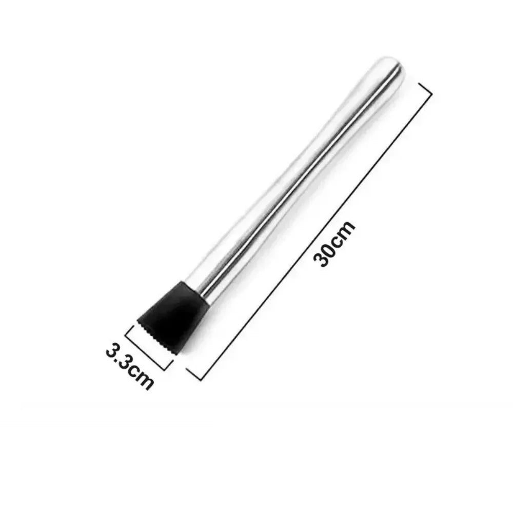 Stainless Steel Cocktail Muddler Bartender Tool 21/30CM Cocktail Muddler SPOT CY-30CM