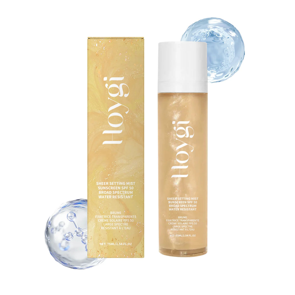 Hoygi SPF 50+ Makeup Setting Spray – Oil Control Face Mist Makeup Setting Spray SPOT 75ml Boxed