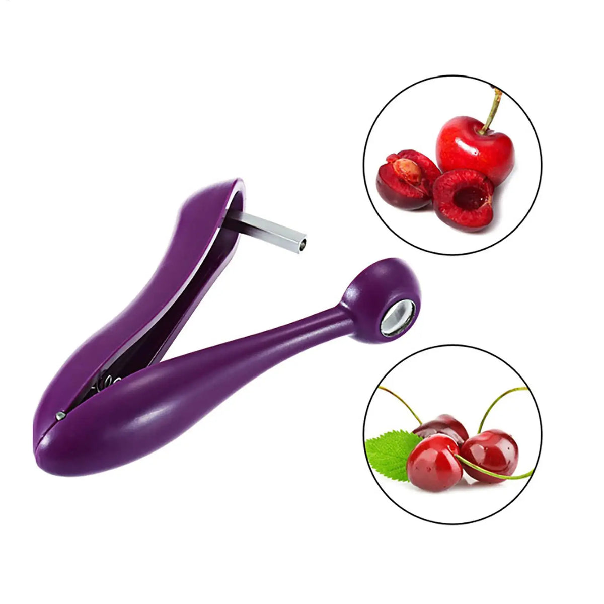 Cherry Pitter & Olive Pit Remover – Food-Safe Kitchen Tool Cherry Pitter Tool SPOT