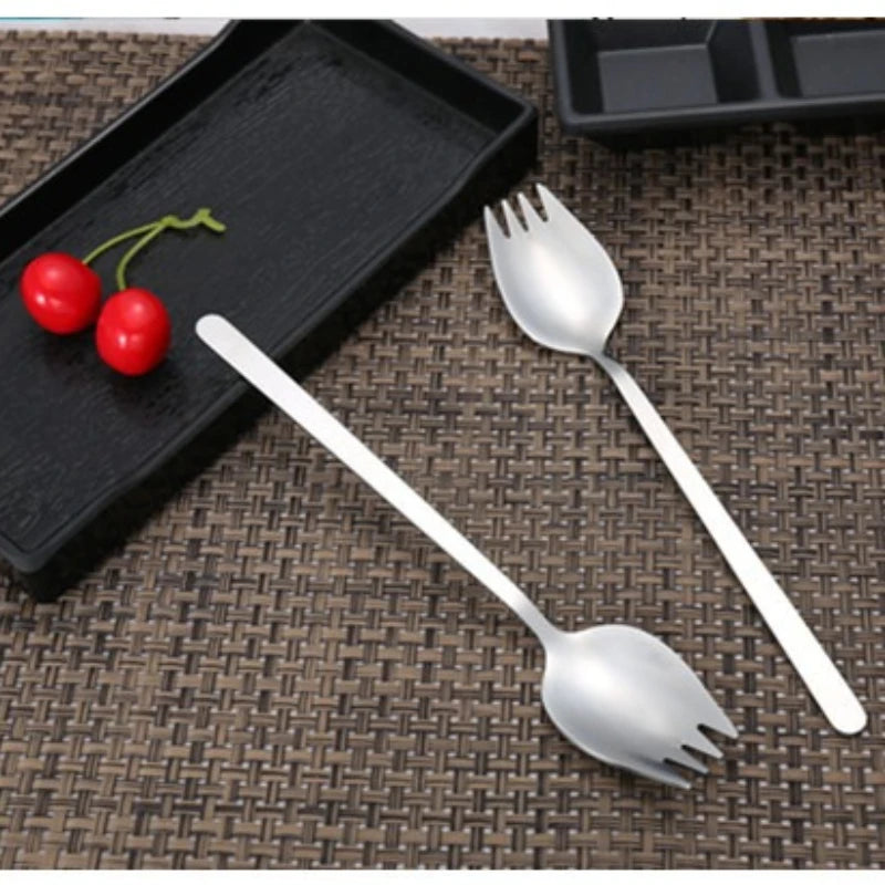 4-Piece Stainless Steel Flatware Set – Salad, Pasta & Dessert Flatware Set SPOT